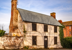 Derelict unmortgageable property